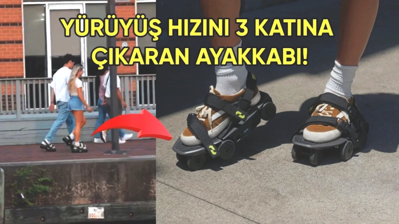 Devrim Niteliğinde Ayakkabı! Yürüyüş Hızını 3 Kat Artıracak İnovasyon